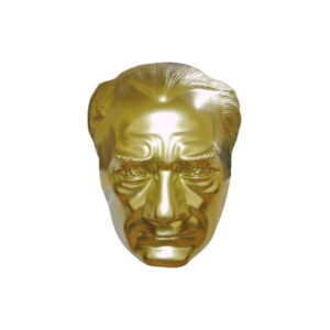 70 cm Alüminyum Atatürk Maskı