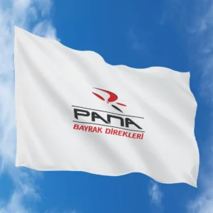 Logolu Gönder Bayrağı 200x300 cm Raşel Kumaş