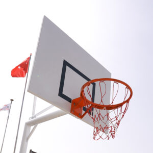 EKO Basketbol Potası Bahçe Tipi Tek Direkli Sac Panya